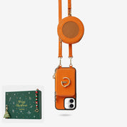 cell phone purse case with shoulder strap
