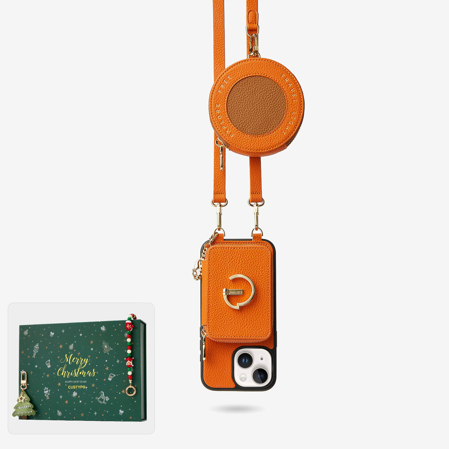 Magnet Wallet Crossbody Phone Case
