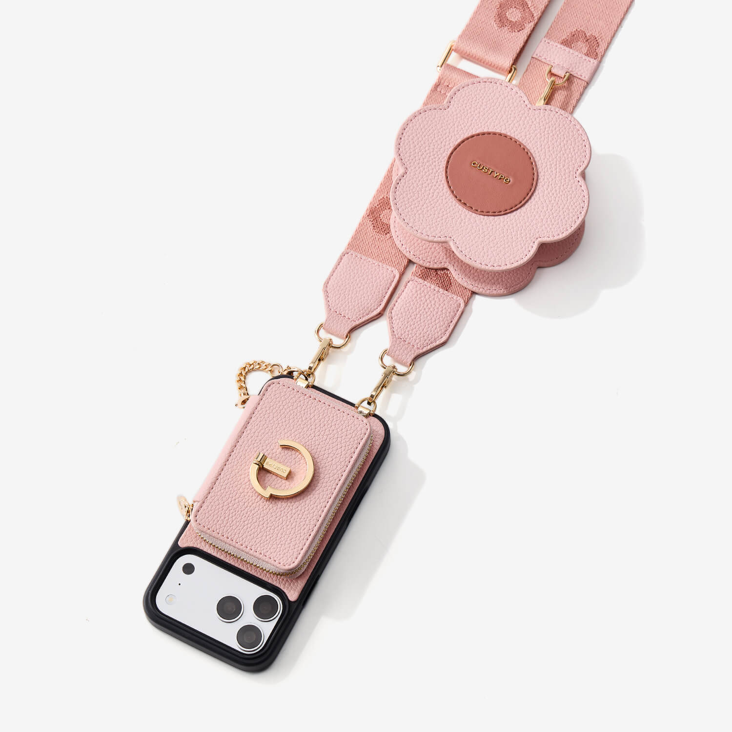 phone case with attached wallet