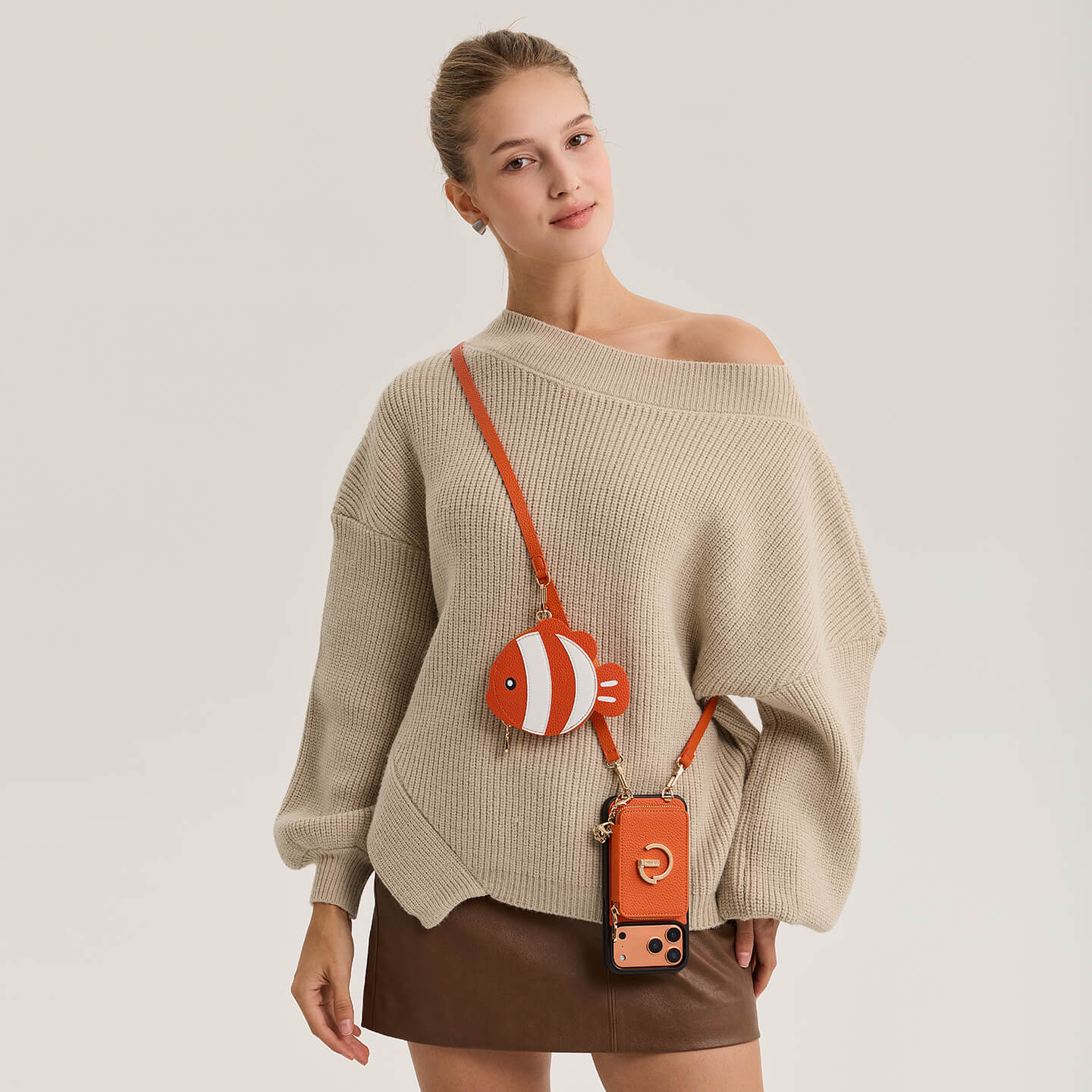 Buddy Kit- Cute Animals Round Pouch with Zipper