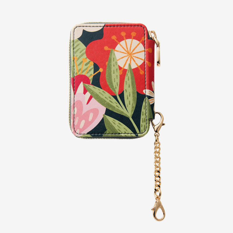 Jasmine- Nature Theme Designer iPhone Crossbody Case with Card Holder