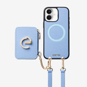 Original Design Set- Detachable Magsafe Crossbody Wallet Phone Case Set For Travel