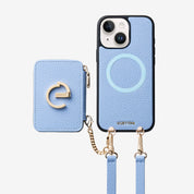 Original Design Set- Detachable Magsafe Crossbody Wallet Phone Case Set For Travel