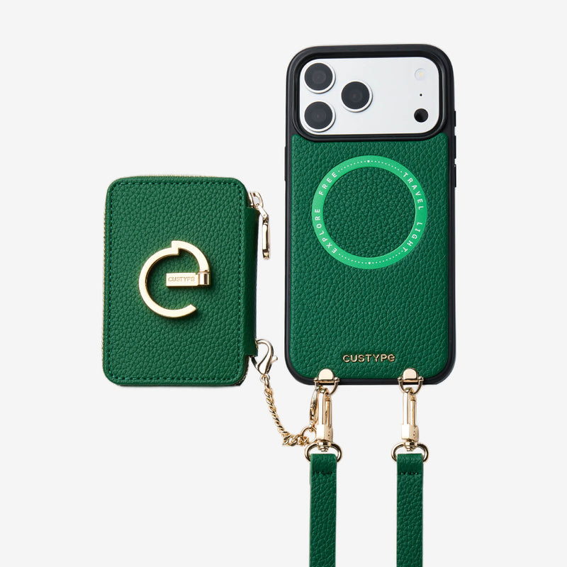 Original Design Set- Detachable Magsafe Crossbody Wallet Phone Case Set For Travel