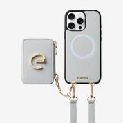 Original Design Set- Detachable Magsafe Crossbody Wallet Phone Case Set For Travel