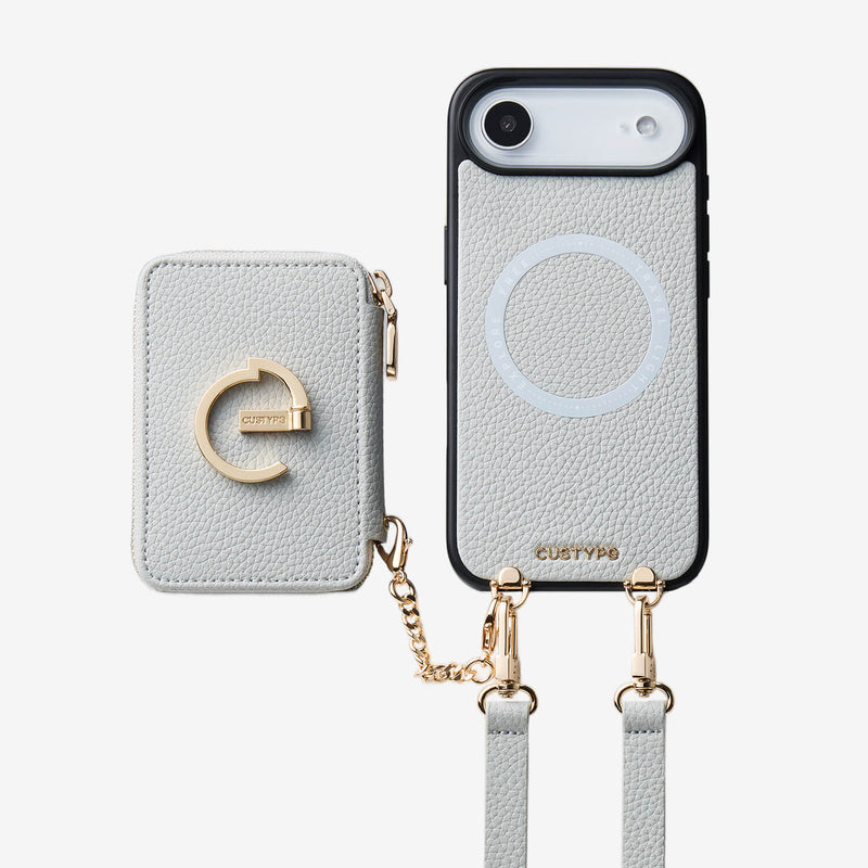 Original Design Set- Detachable Magsafe Crossbody Wallet Phone Case Set For Travel-Custype