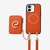 Original Design Set- Detachable Magsafe Crossbody Wallet Phone Case Set For Travel