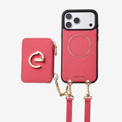 Original Design Set- Detachable Magsafe Crossbody Wallet Phone Case Set For Travel