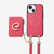 Original Design Set- Detachable Magsafe Crossbody Wallet Phone Case Set For Travel