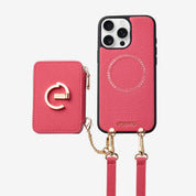 Original Design Set- Detachable Magsafe Crossbody Wallet Phone Case Set For Travel