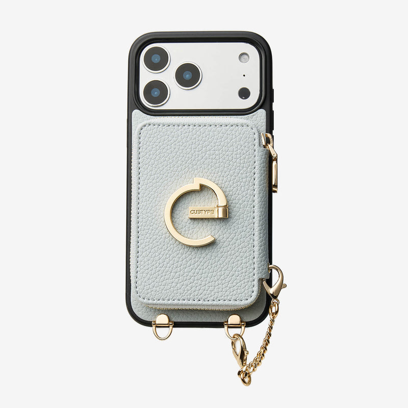 Allure Chain Series- Wallet Phone Case with Chain & Stand
