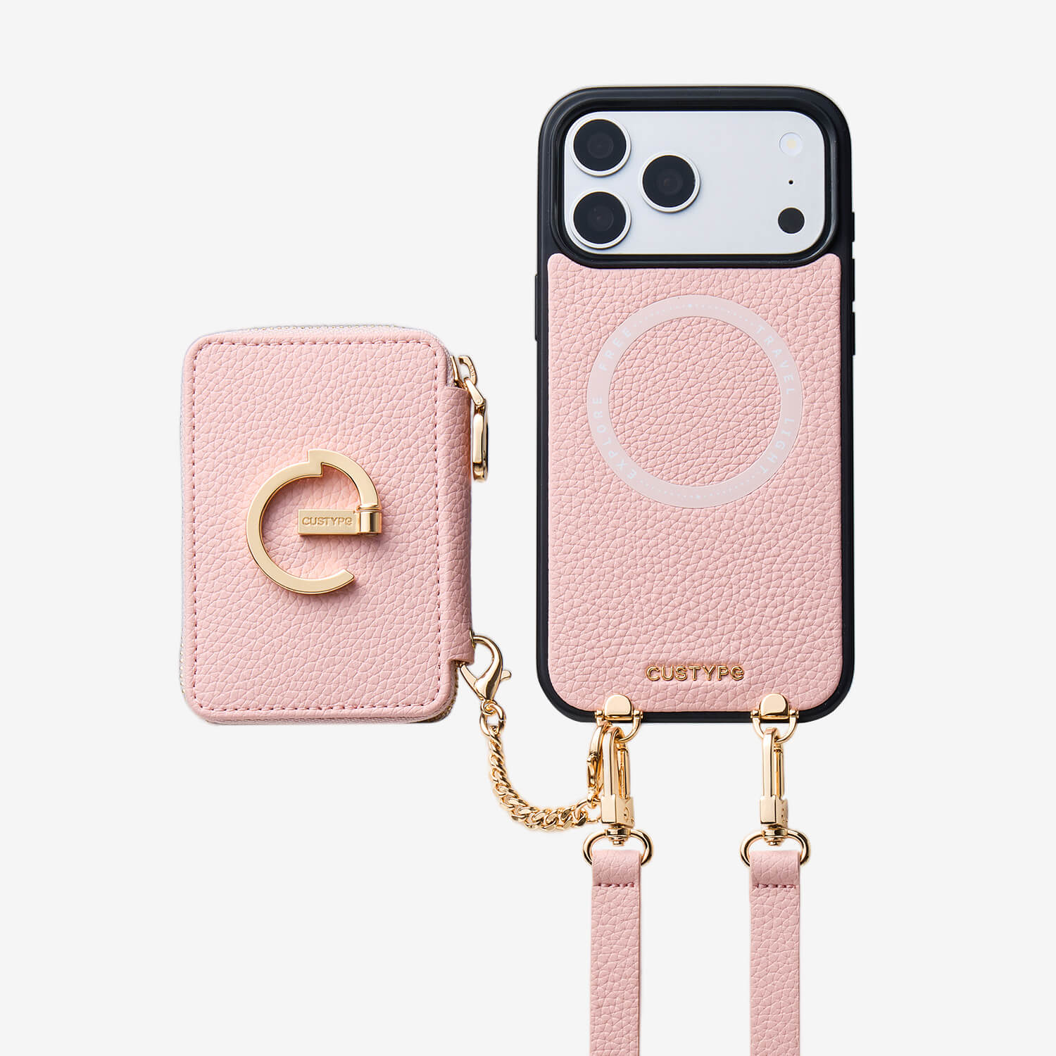 Original Design Set- Detachable Magsafe Crossbody Wallet Phone Case Set For Travel