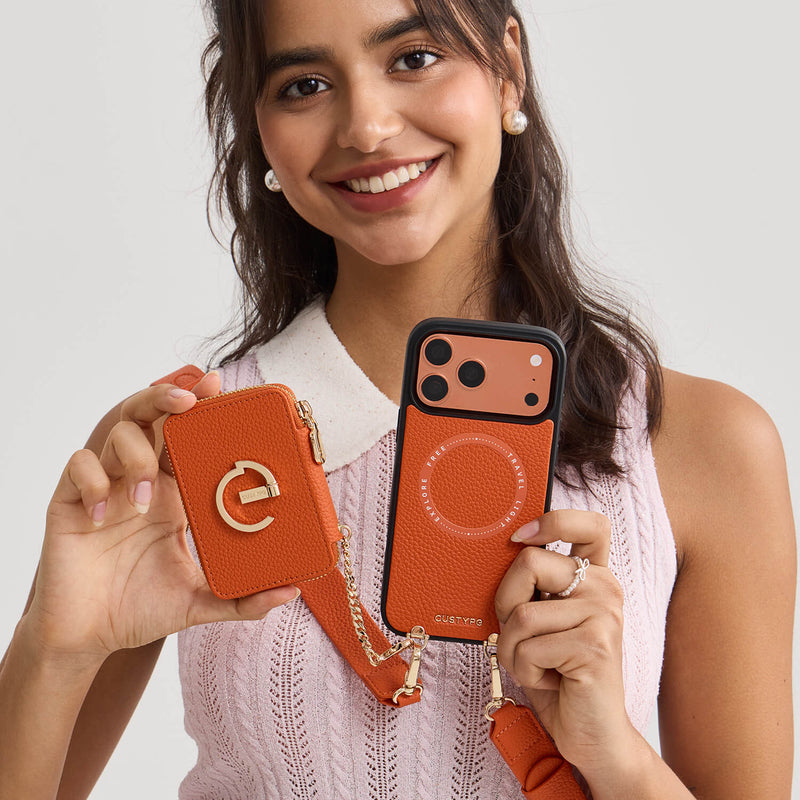 Roam Kit- Detachable Wallet Phone Case with Wide Strap