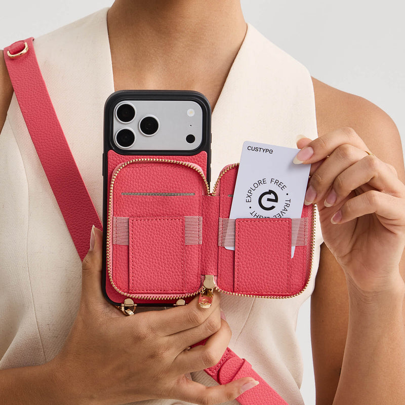 Roam Kit- Detachable Wallet Phone Case with Wide Strap