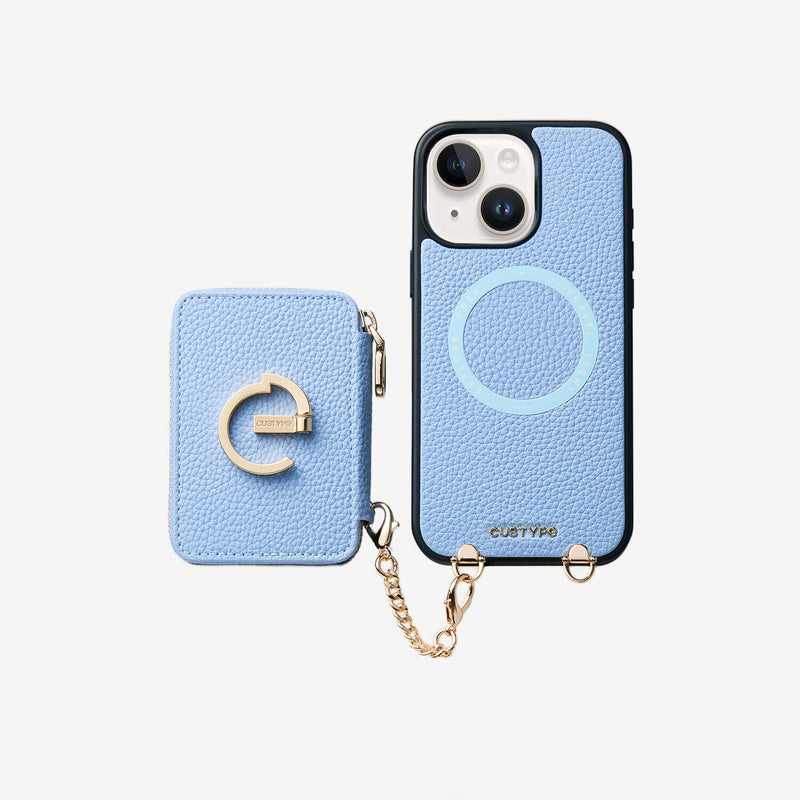 Original Design Set- Detachable Wallet Phone Case with Wireless Charging Card Holder and Wireless Charging-Mobile Phone Cases-Custype