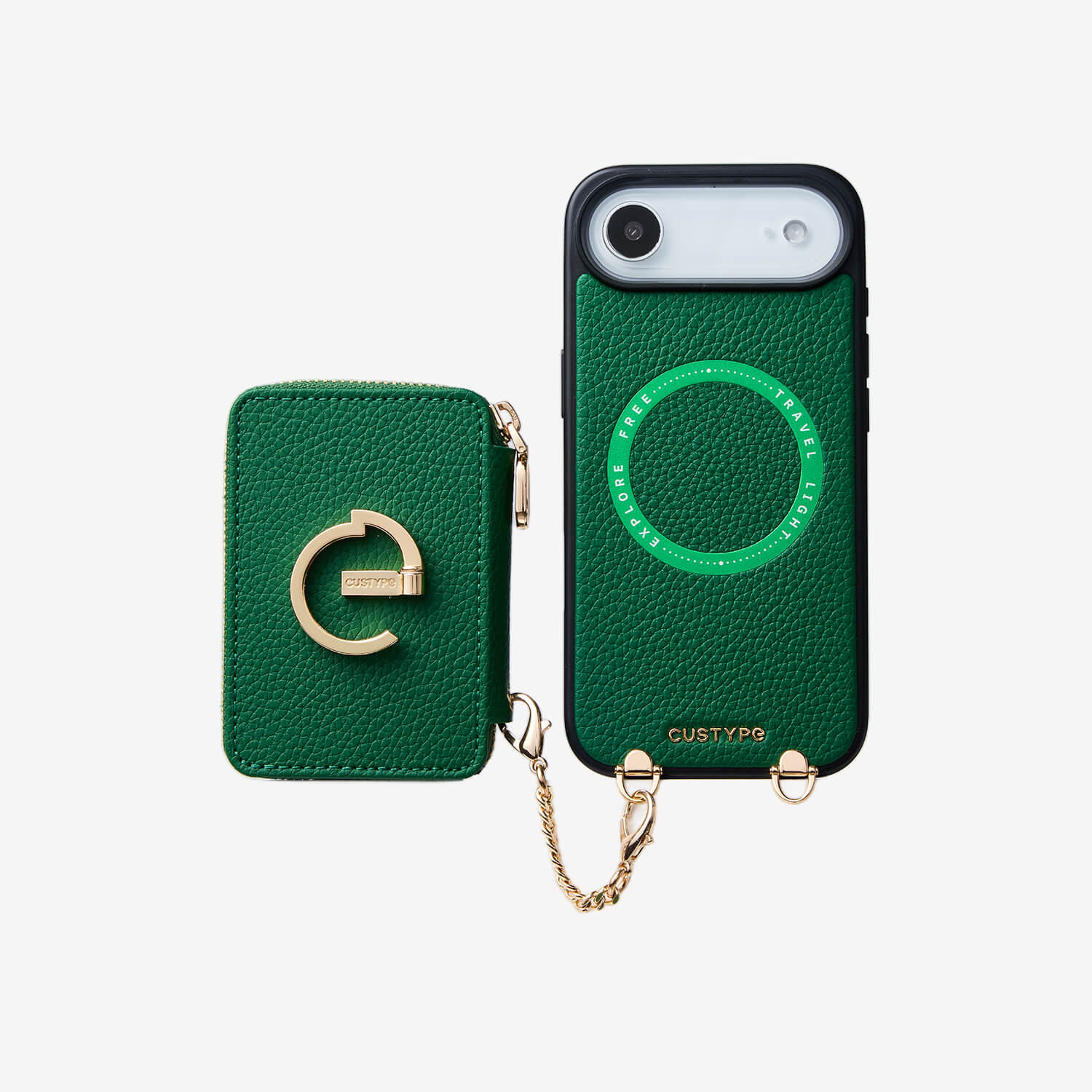 Original Design Set- Detachable Wallet Phone Case with Wireless Charging Card Holder and Wireless Charging-Mobile Phone Cases-Custype