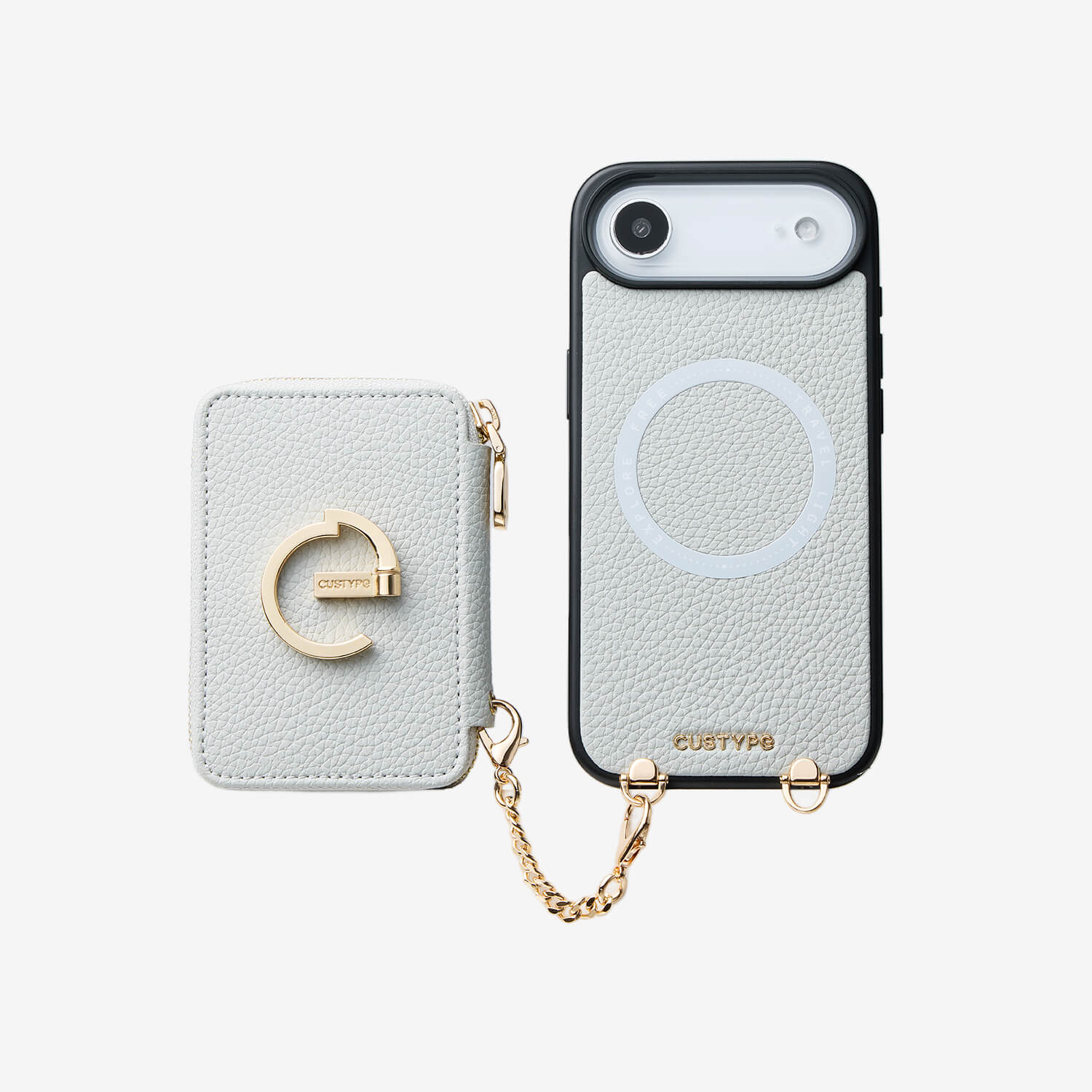 Original Design Set- Detachable Wallet Phone Case with Wireless Charging Card Holder and Wireless Charging-Mobile Phone Cases-Custype