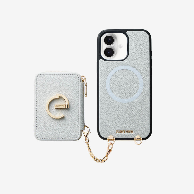 Original Design Set- Detachable Wallet Phone Case with Wireless Charging Card Holder and Wireless Charging-Mobile Phone Cases-Custype