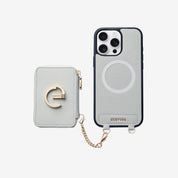 Original Design Set- Detachable Wallet Phone Case with Wireless Charging Card Holder and Wireless Charging-Custype