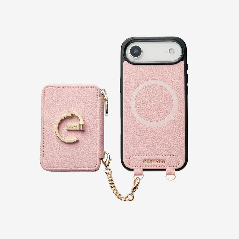 Original Design Set- Detachable Wallet Phone Case with Wireless Charging Card Holder and Wireless Charging-Custype