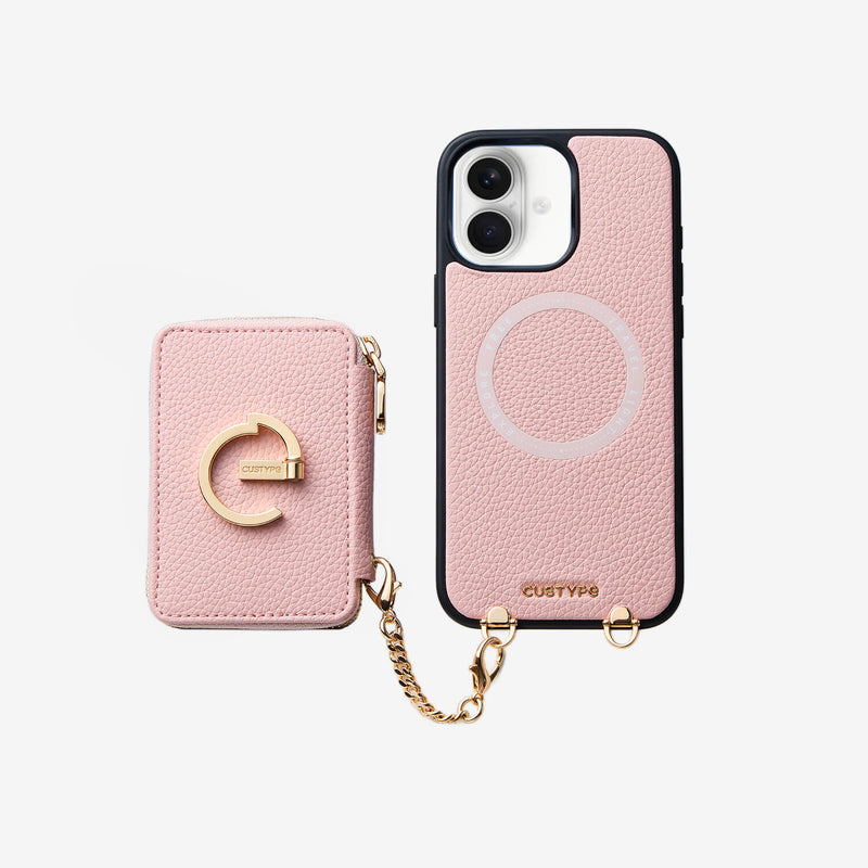 Original Design Set- Detachable Wallet Phone Case with Wireless Charging Card Holder and Wireless Charging-Mobile Phone Cases-Custype