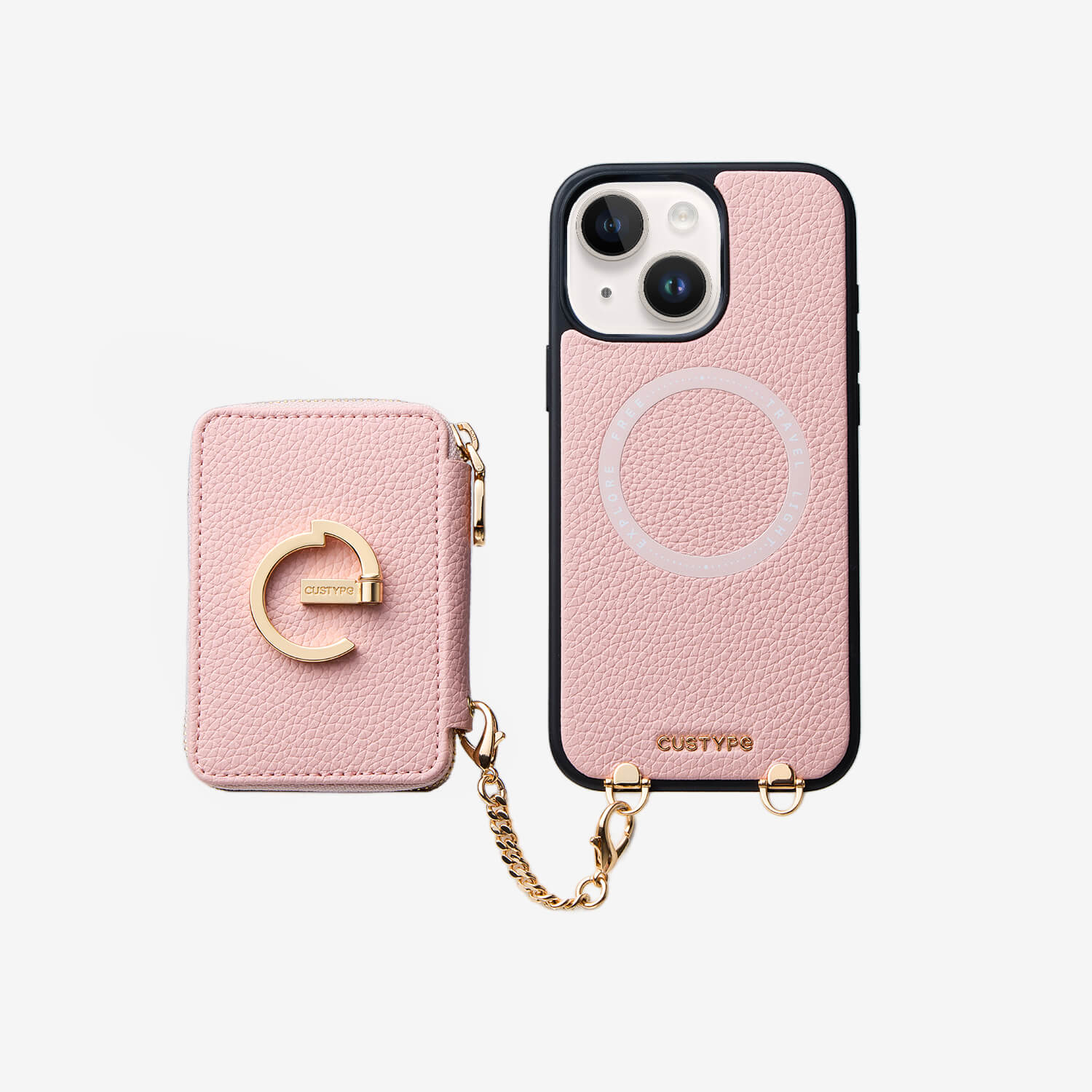 Original Design Set- Detachable Wallet Phone Case with Wireless Charging Card Holder and Wireless Charging-Mobile Phone Cases-Custype