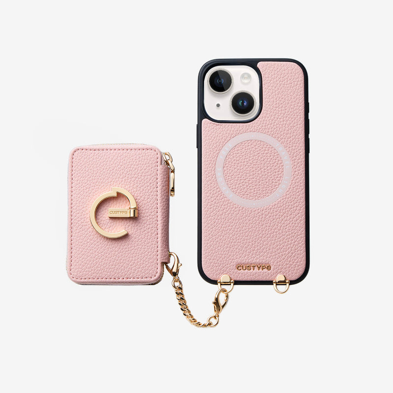 Original Design Set- Detachable Wallet Phone Case with Wireless Charging Card Holder and Wireless Charging-Mobile Phone Cases-Custype