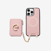 Original Design Set- Detachable Wallet Phone Case with Wireless Charging Card Holder and Wireless Charging-Custype