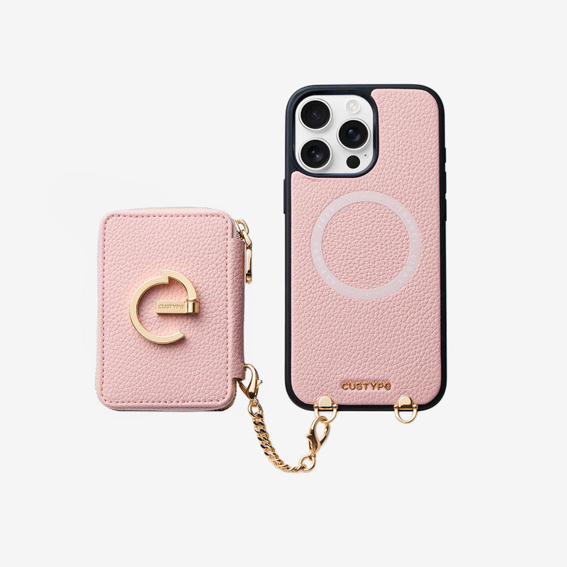 Original Design Set- Detachable Wallet Phone Case with Wireless Charging Card Holder and Wireless Charging-Mobile Phone Cases-Custype