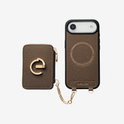 Original Design Set- Detachable Wallet Phone Case with Wireless Charging Card Holder and Wireless Charging-Custype