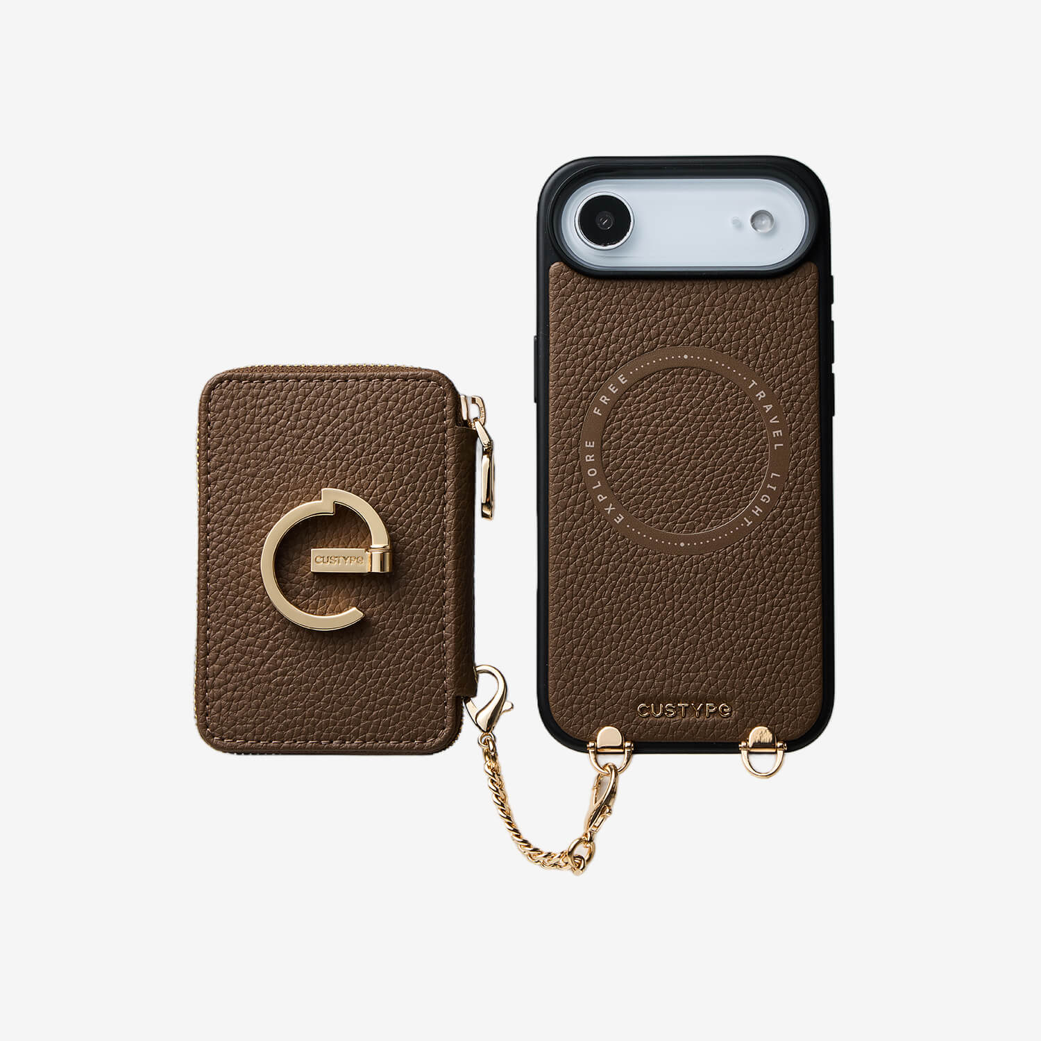 Original Design Set- Detachable Wallet Phone Case with Wireless Charging Card Holder and Wireless Charging-Mobile Phone Cases-Custype