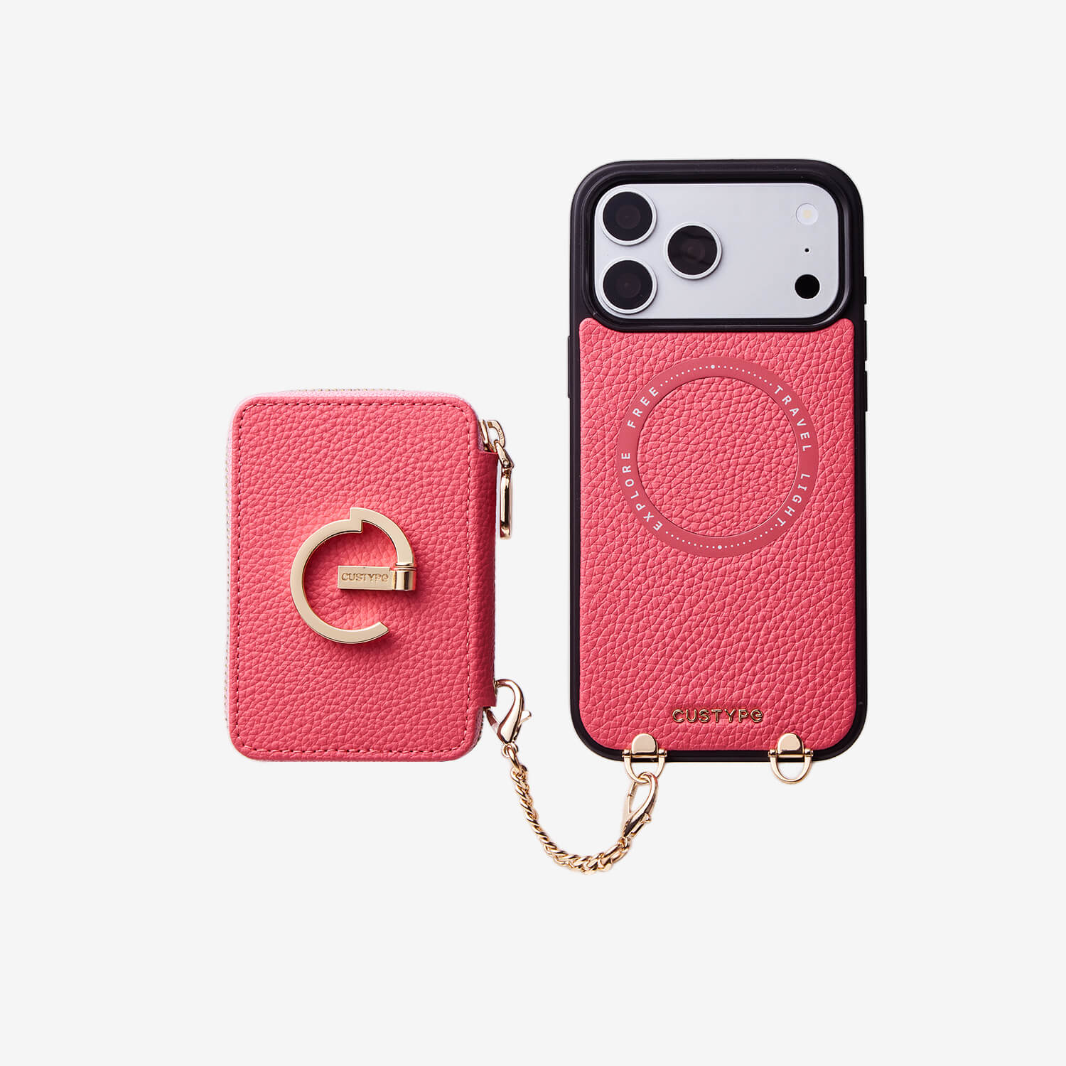 Original Design Set- Detachable Wallet Phone Case with Wireless Charging Card Holder and Wireless Charging-Mobile Phone Cases-Custype