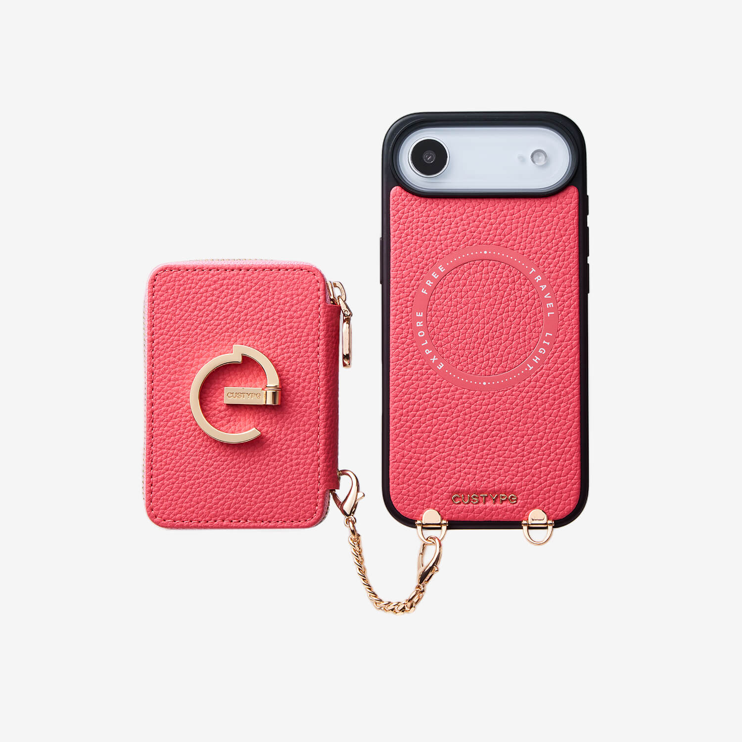 Original Design Set- Detachable Wallet Phone Case with Wireless Charging Card Holder and Wireless Charging-Mobile Phone Cases-Custype