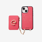 Original Design Set- Detachable Wallet Phone Case with Wireless Charging Card Holder and Wireless Charging-Mobile Phone Cases-Custype