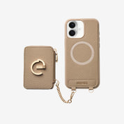 Original Design Set- Detachable Wallet Phone Case with Wireless Charging Card Holder and Wireless Charging-Custype