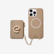 Original Design Set- Detachable Wallet Phone Case with Wireless Charging Card Holder and Wireless Charging-Custype