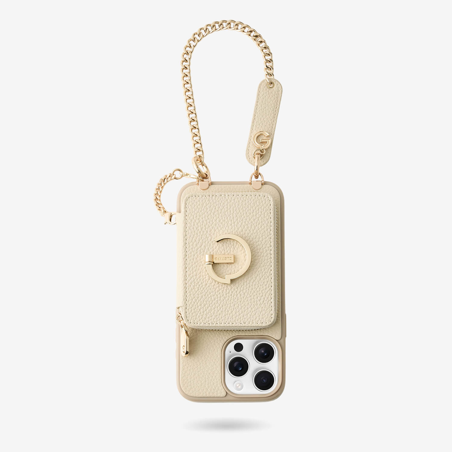 Personalised Style Kit- Detachable Wallet Phone Case with Wrist Strap & Grip - iPhone 15 Pro-Mobile Phone Cases-Custype