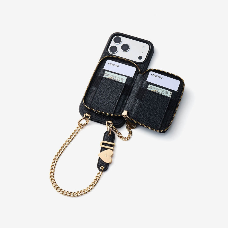 Personalised Style Kit- Detachable Wallet Phone Case with Wrist Strap & Grip-Mobile Phone Cases-Custype