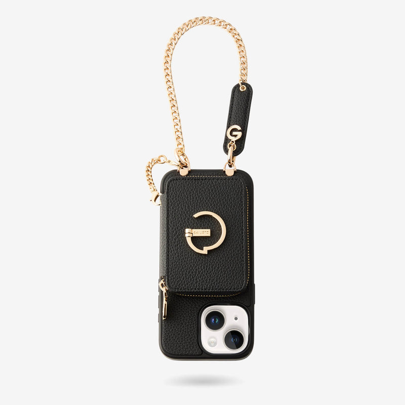 Personalised Style Kit- Detachable Wallet Phone Case with Wrist Strap & Grip - iPhone 15 Plus-Mobile Phone Cases-Custype