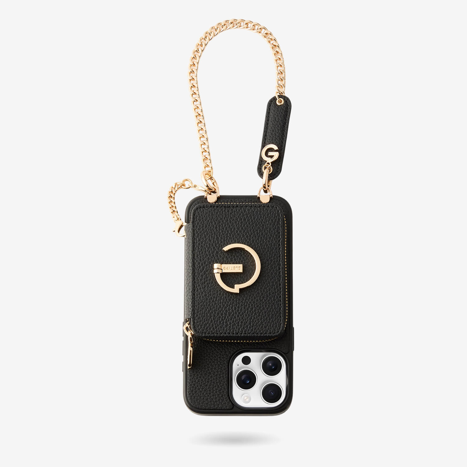 Personalised Style Kit- Detachable Wallet Phone Case with Wrist Strap & Grip - iPhone 15 Pro-Mobile Phone Cases-Custype