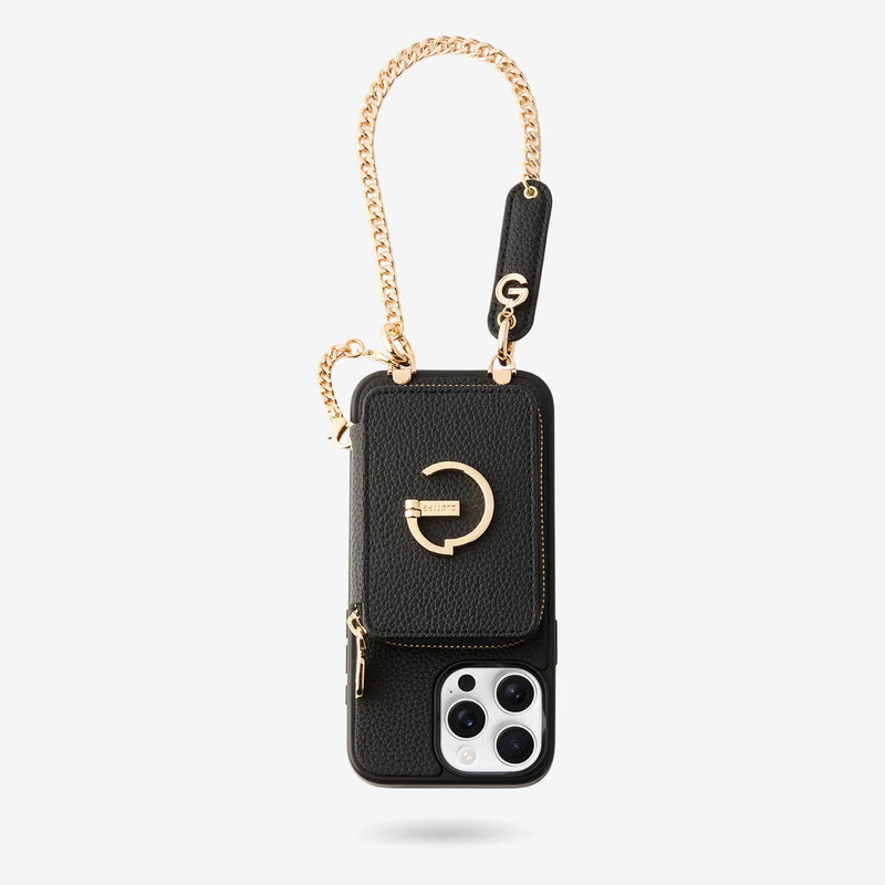 Personalised Style Kit- Detachable Wallet Phone Case with Wrist Strap & Grip - iPhone 15 Pro-Mobile Phone Cases-Custype