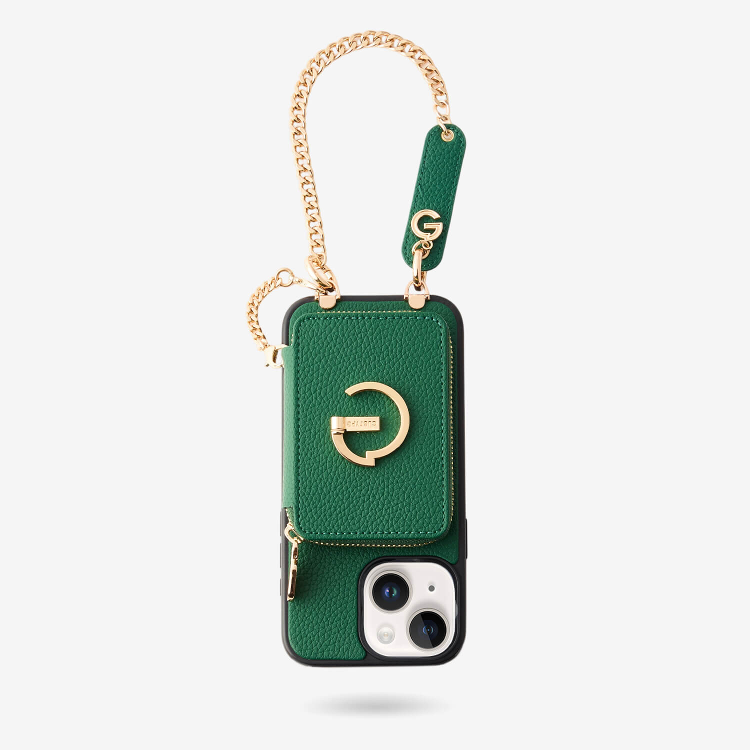 Personalised Style Kit- Detachable Wallet Phone Case with Wrist Strap & Grip - iPhone 15 Plus-Mobile Phone Cases-Custype