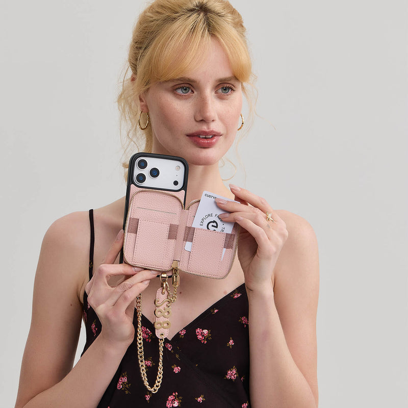 Personalised Style Kit- Detachable Wallet Phone Case with Wrist Strap Custype Personalised Style Kit- Detachable Wallet Phone Case with Wrist Strap Custype