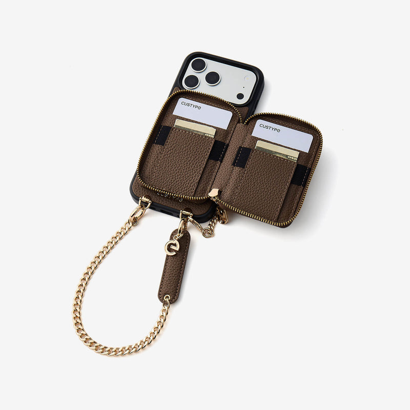 Personalised Style Kit- Detachable Wallet Phone Case with Wrist Strap & Grip-Mobile Phone Cases-Custype