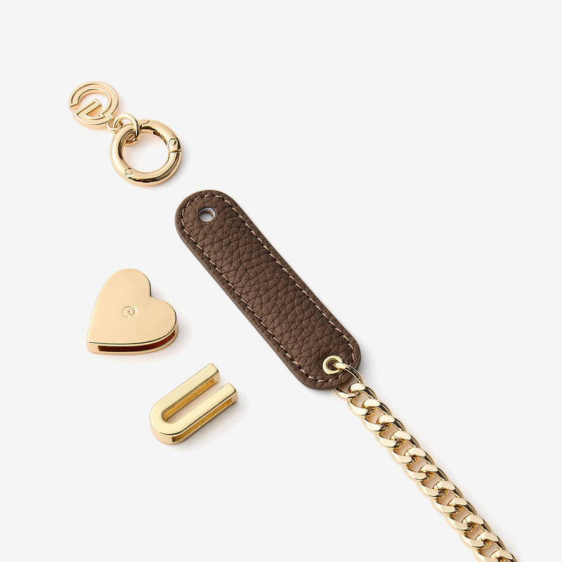 Personalised Phone Case Wristlet- Lychee-Mobile Phone Accessories-Custype