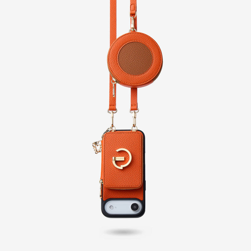iphone case with wallet and strap
