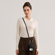 Envelope Design- MagSafe Case with Slim Wallet & Crossbody Strap