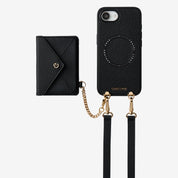 Envelope Design- MagSafe Case with Slim Wallet & Crossbody Strap