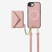 Envelope Design- MagSafe Case with Slim Wallet & Crossbody Strap