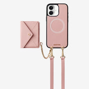 Envelope Design- MagSafe Case with Slim Wallet & Crossbody Strap